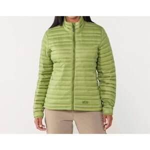 NEW STIO pinion down sweater in terrain